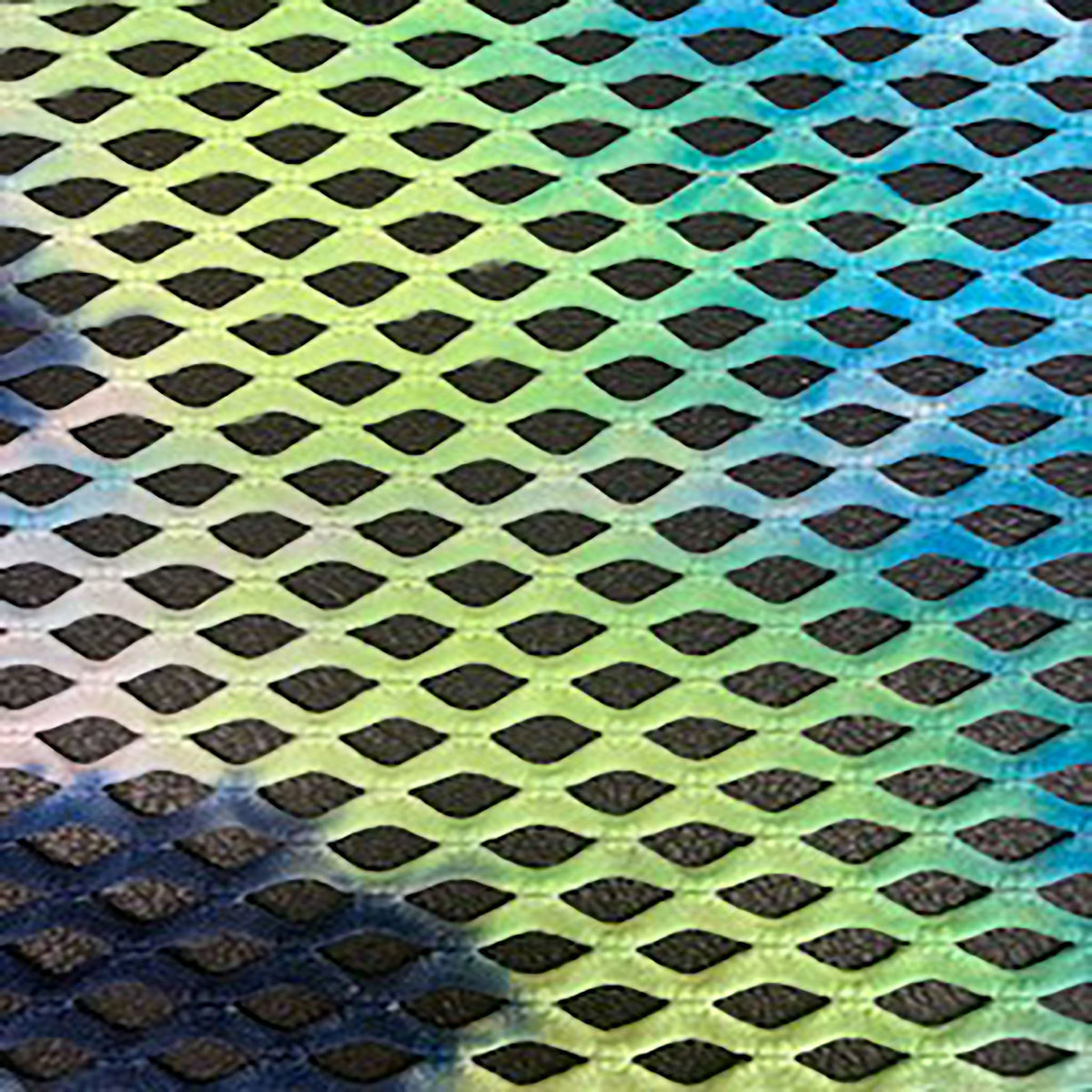 Fishnet Diamond Tie Dye Polyester Spandex Fabric | Spandex Palace