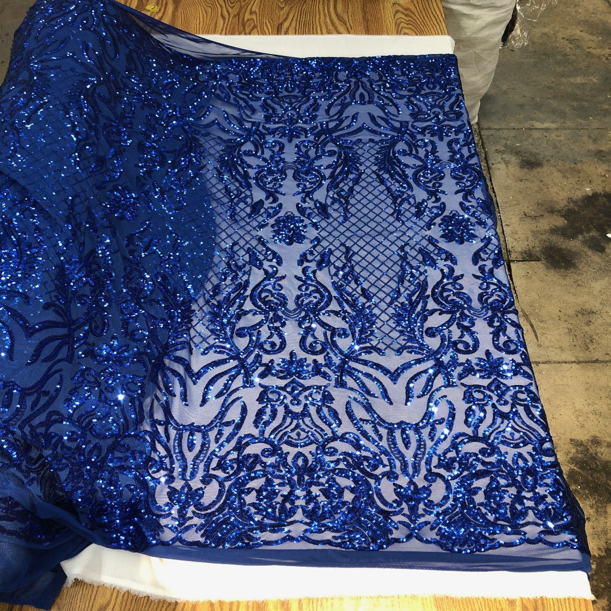 Luna Stretch Sequins Fabric