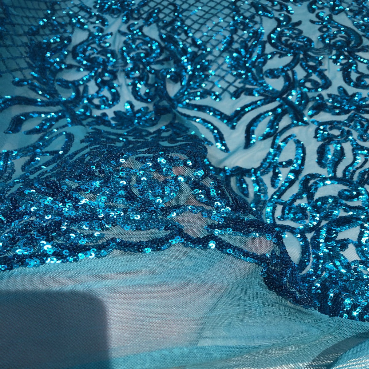 Luna Stretch Sequins Fabric