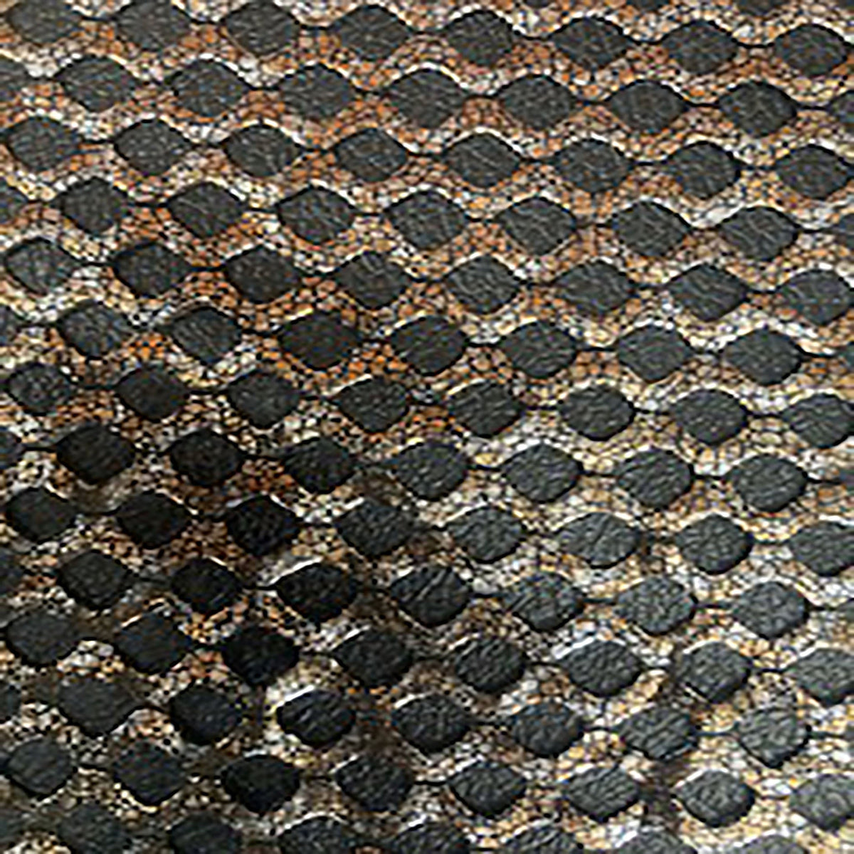 Premium Jewel Net Two Tone Foil Polyester Fabric | Spandex Palace
