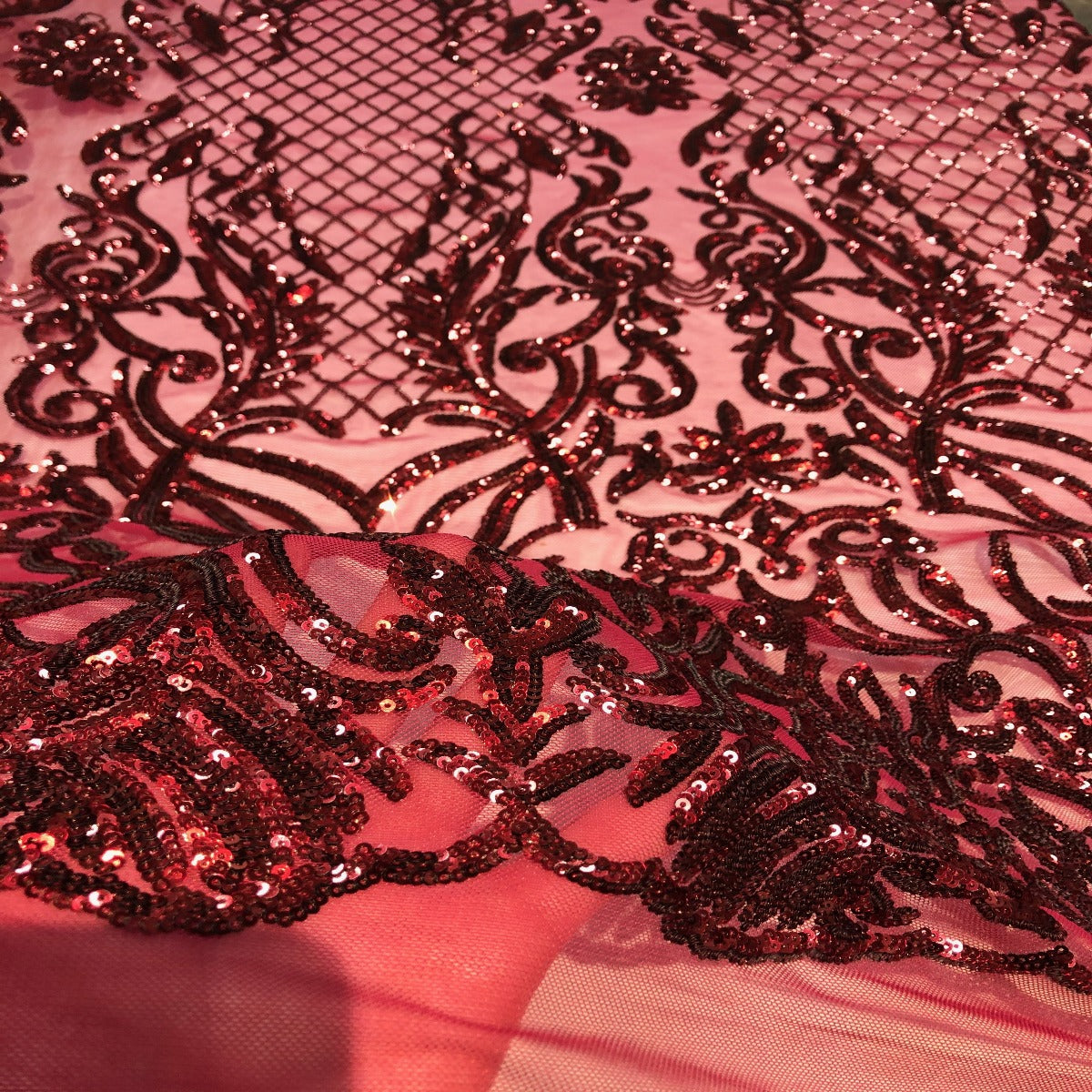 Luna Stretch Sequins Fabric
