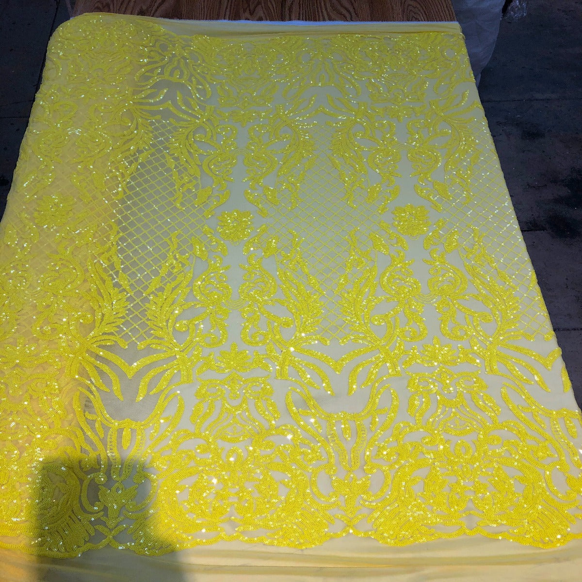 Luna Stretch Sequins Fabric