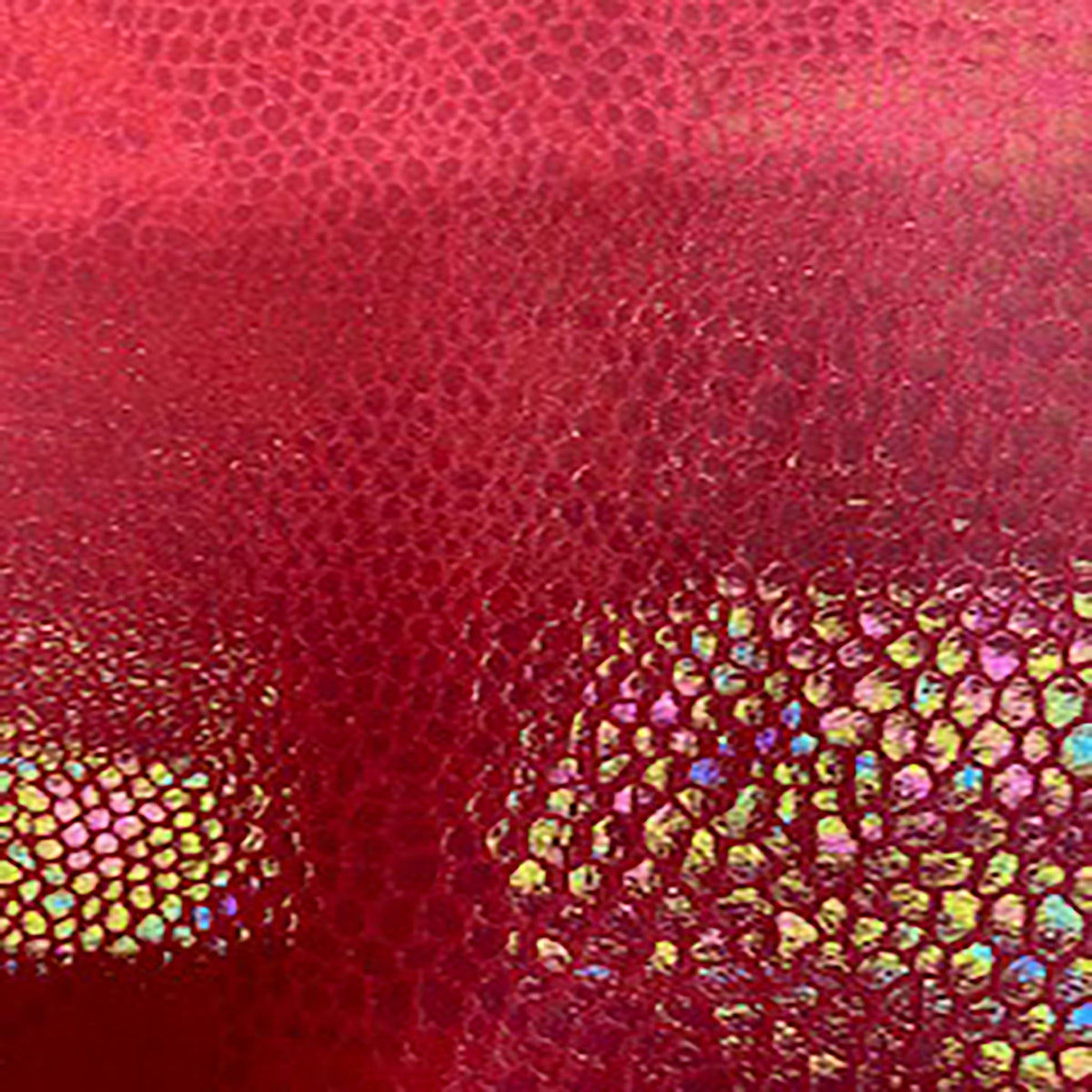 Crystal Rainbow Snake Print Flex Nylon Spandex Fabric | Spandex Palace