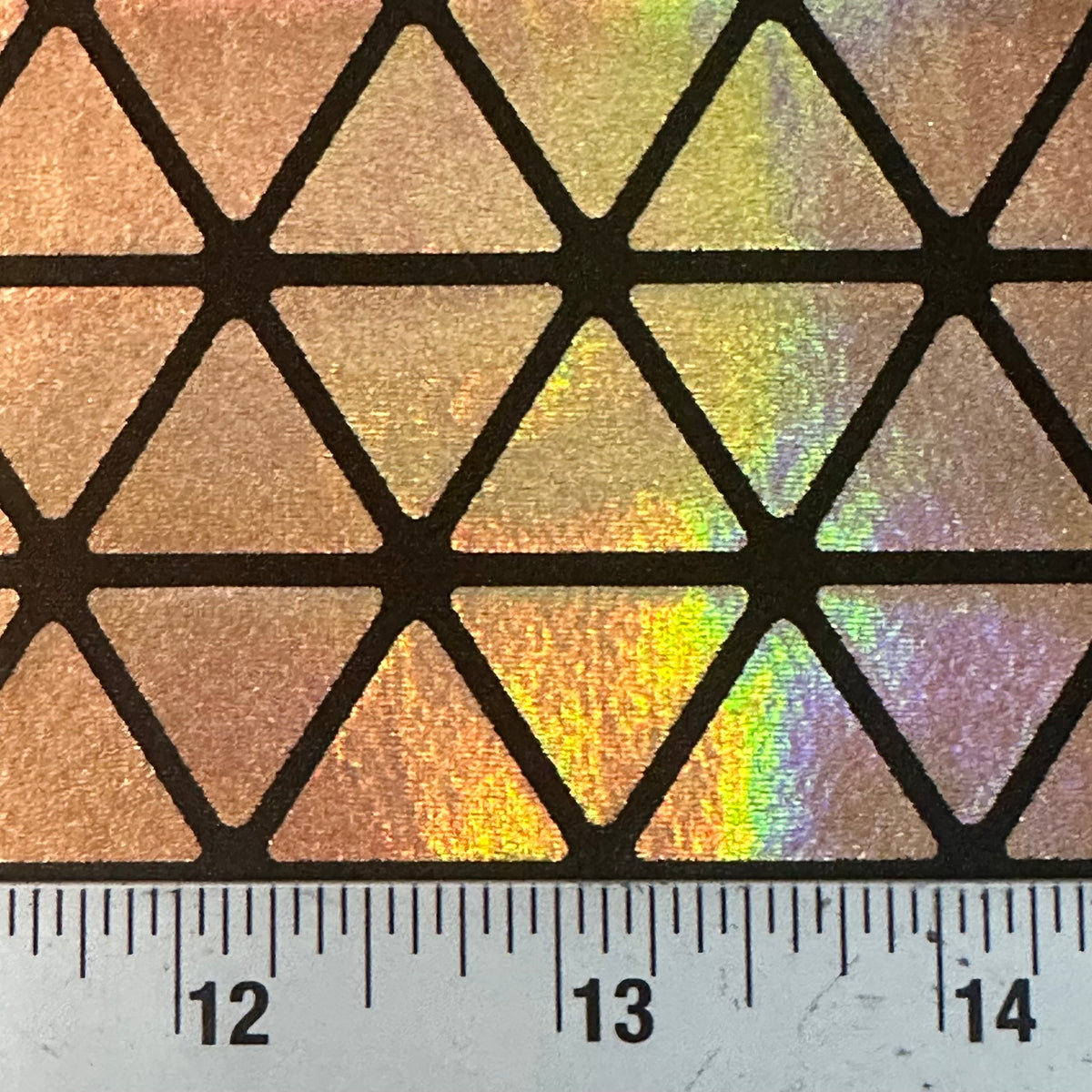 Nylon Spandex Triangle Hologram Tricot Stretch Fabric | Spandex Palace