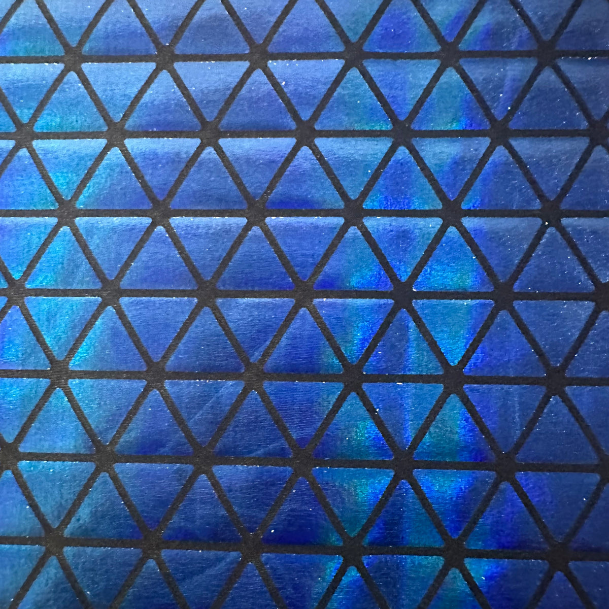 Nylon Spandex Triangle Hologram Tricot Stretch Fabric | Spandex Palace
