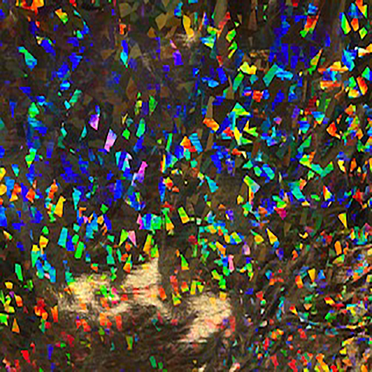 Vinyl Flex Broken Glass Print Polyester Spandex Fabric| Spandex Palace