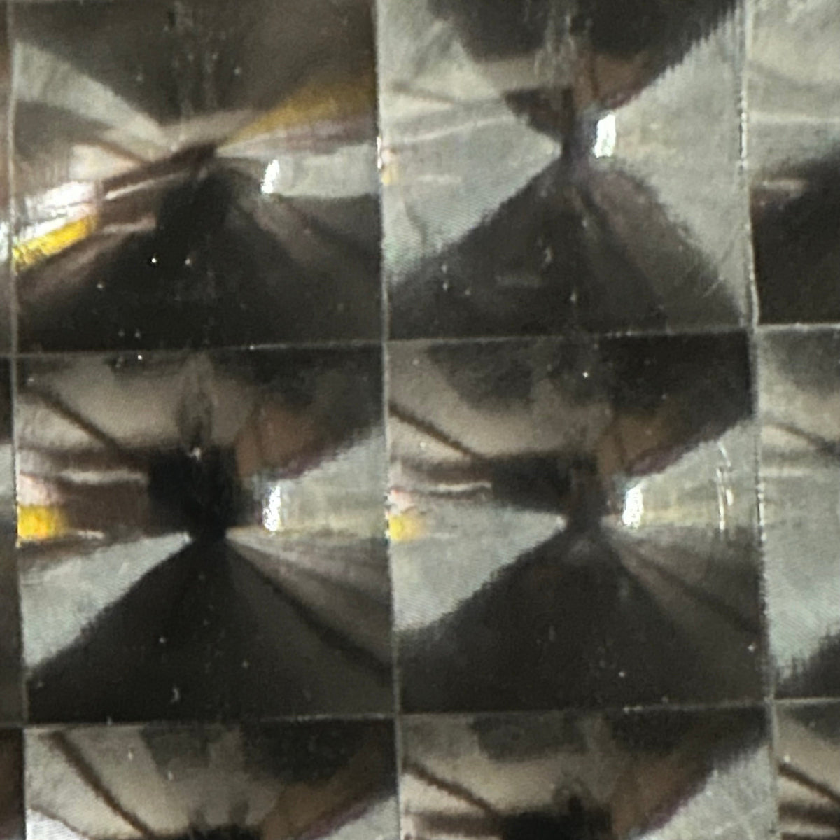 Vinyl Luxe Square Mirror Radiant Stretch Fabric | Spandex Palace