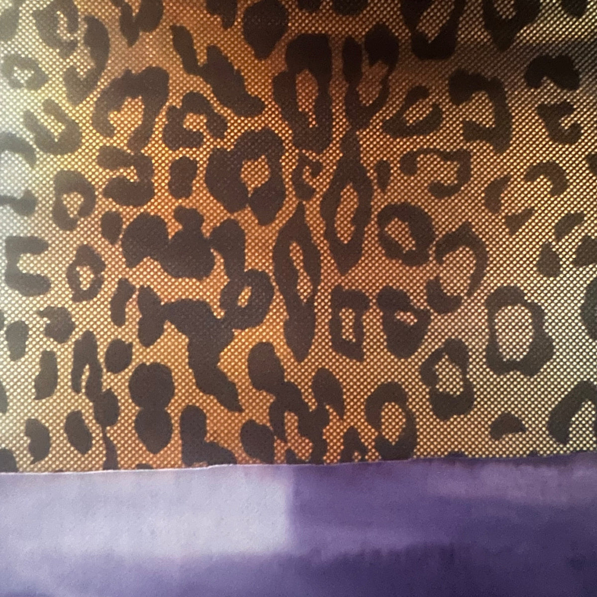 Leopard 4-Way Stretch Tie Dye Hologram Polyester Fabric|Spandex Palace