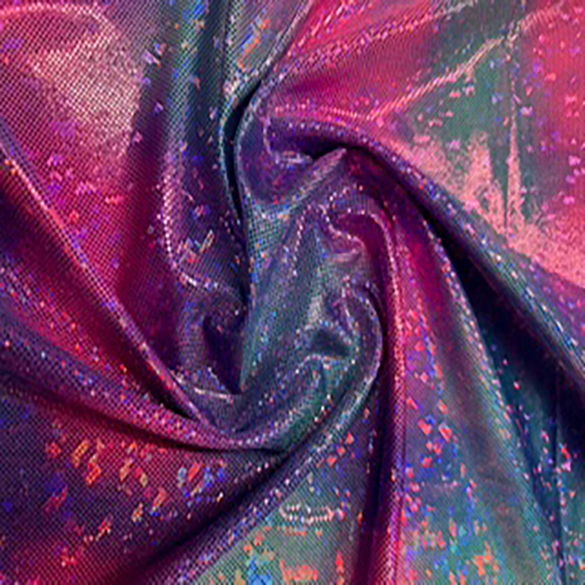 4-Way Flex Tie Dye Broken Glass Nylon Spandex Fabric | Spandex Palace