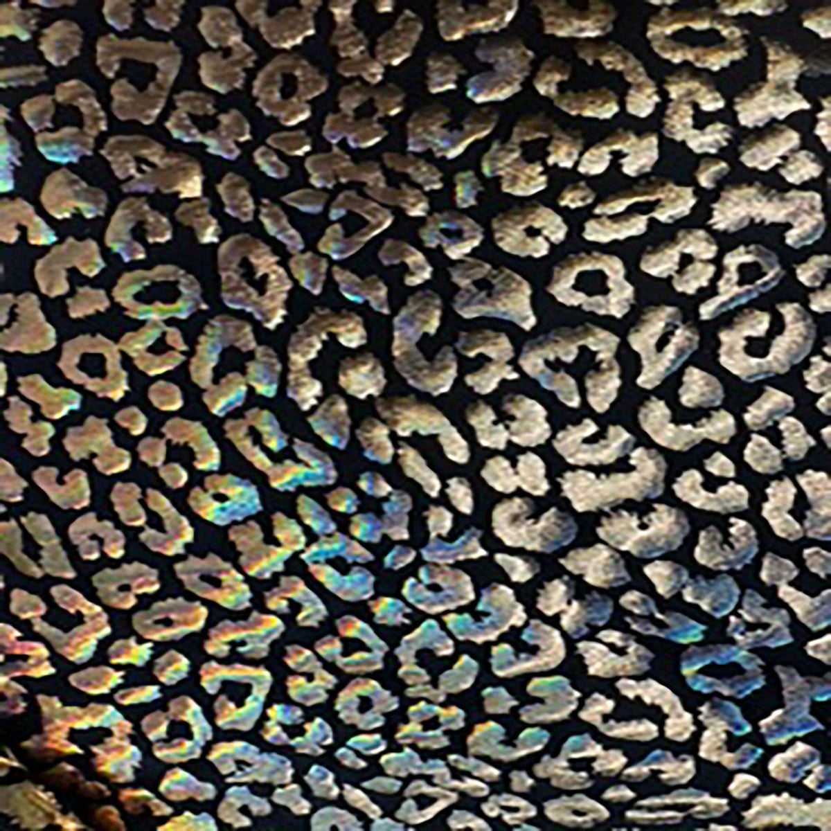 4-Way Flex Cheetah Radiant Foil Nylon Spandex Fabric | Spandex palace