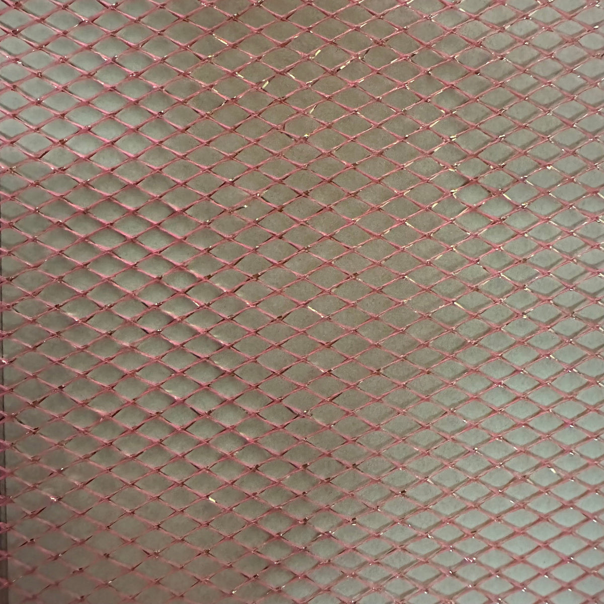 Metallic Diamond Knit Mesh Polyester Fabric | Spandex Palace