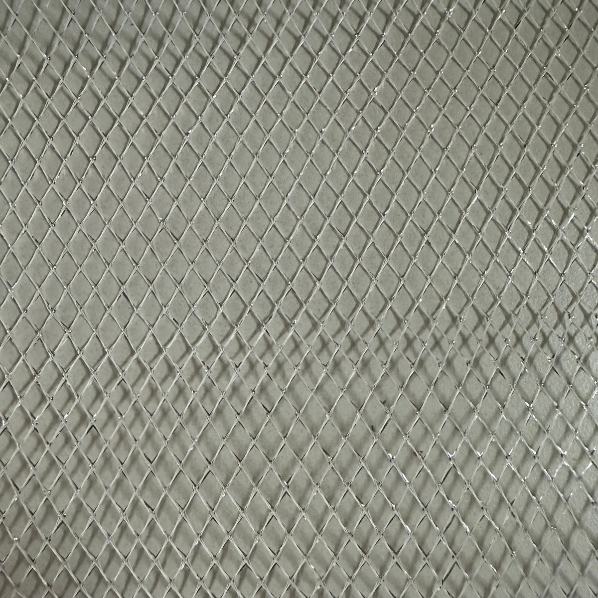 Metallic Diamond Knit Mesh Polyester Fabric | Spandex Palace