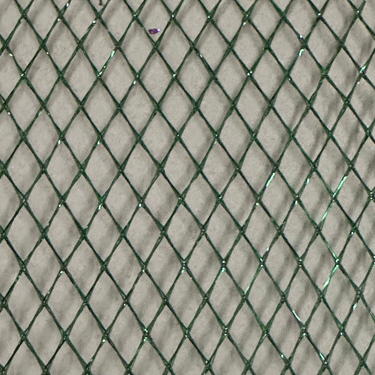 Metallic Diamond Knit Mesh Polyester Fabric | Spandex Palace