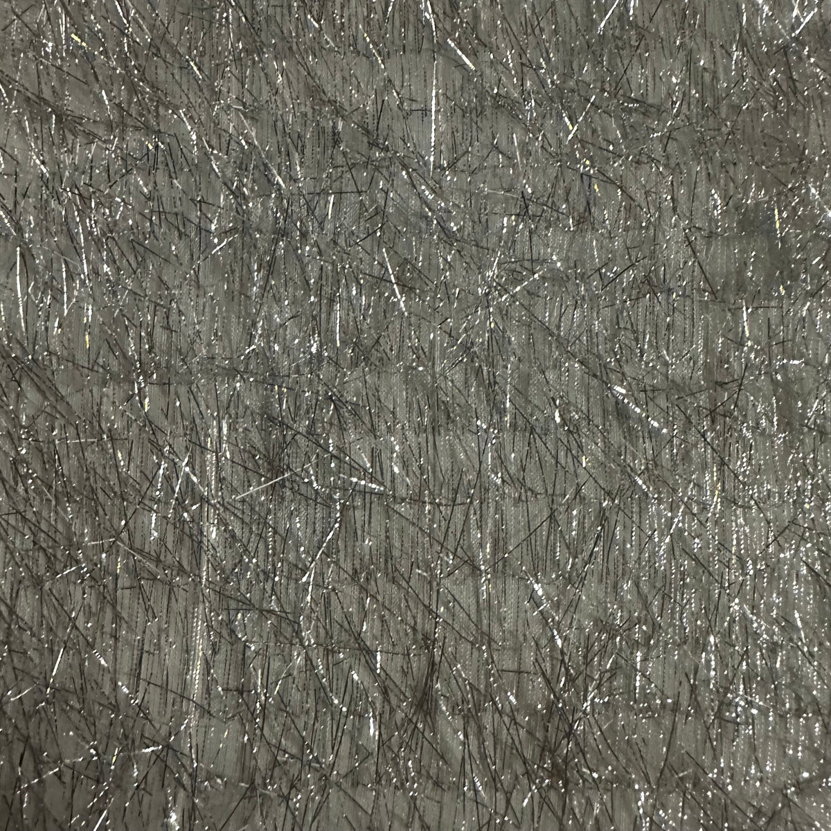 Eyelash Metallic Elegant Fringe Couture Polyester Fabric | Spandex Palace