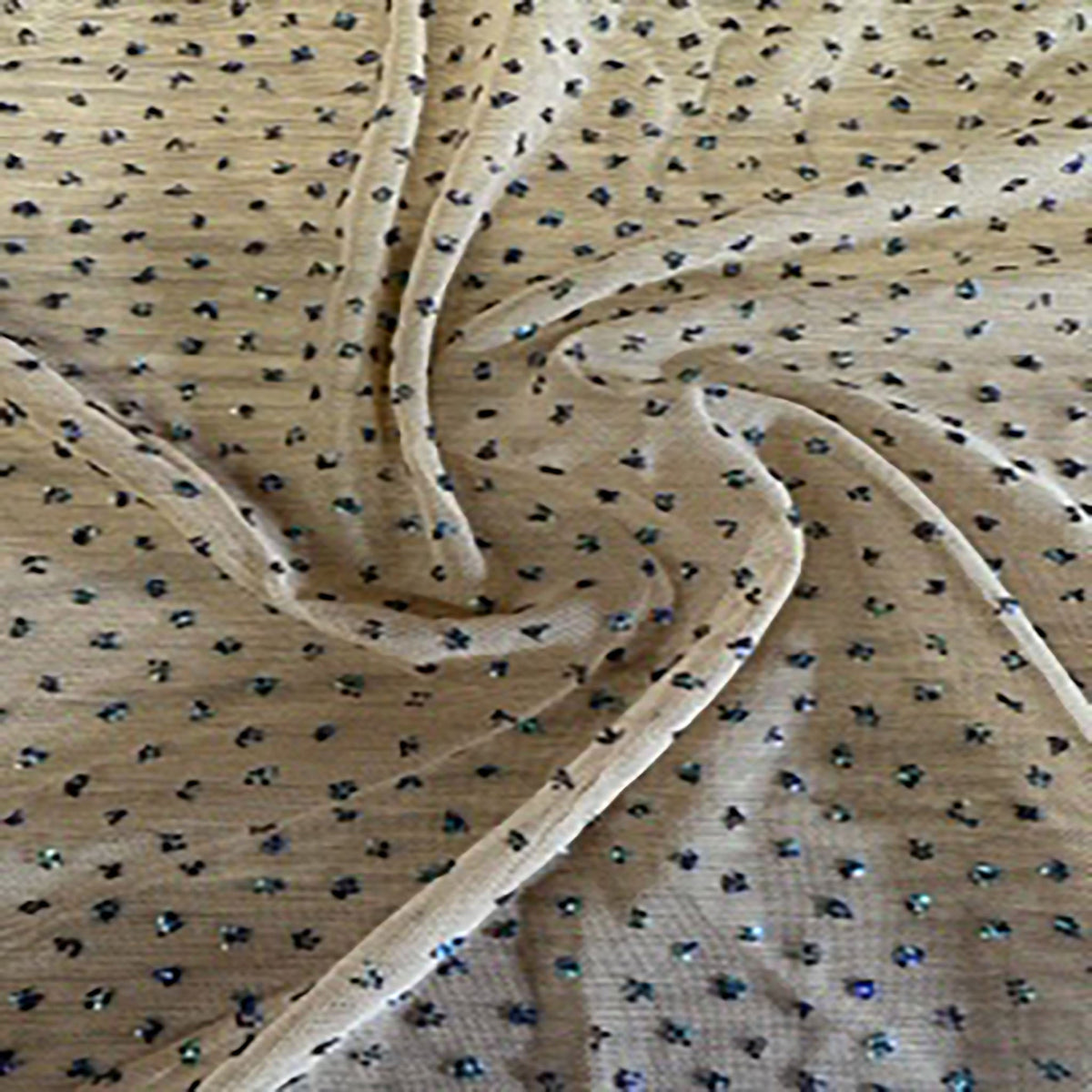 4-Way Stretch Sparkling Caviar Nylon Spandex Fabric | Spandex Palace