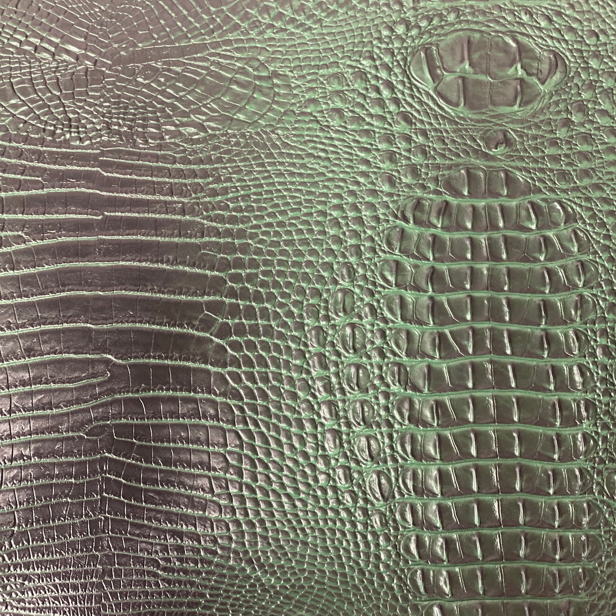 Amazon 3D Embossed Gator Faux Leather Vinyl Fabric