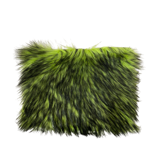 Husky Print Long Pile Shaggy Faux Fur Fabric