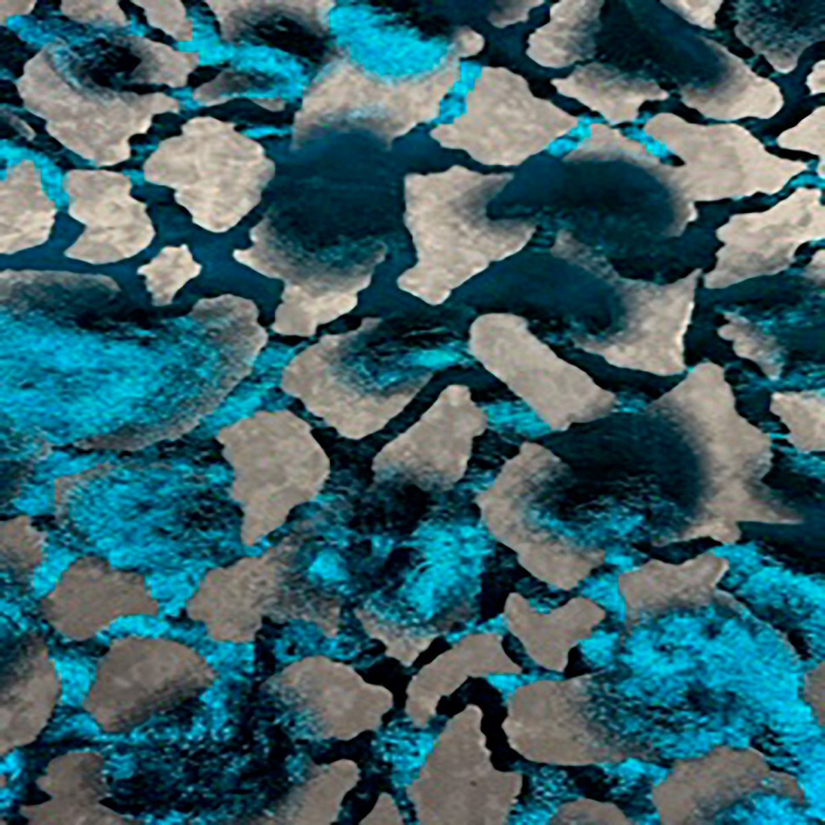 Cotton Cloud Print on Flex Polyester Spandex Fabric | Spandex Palace