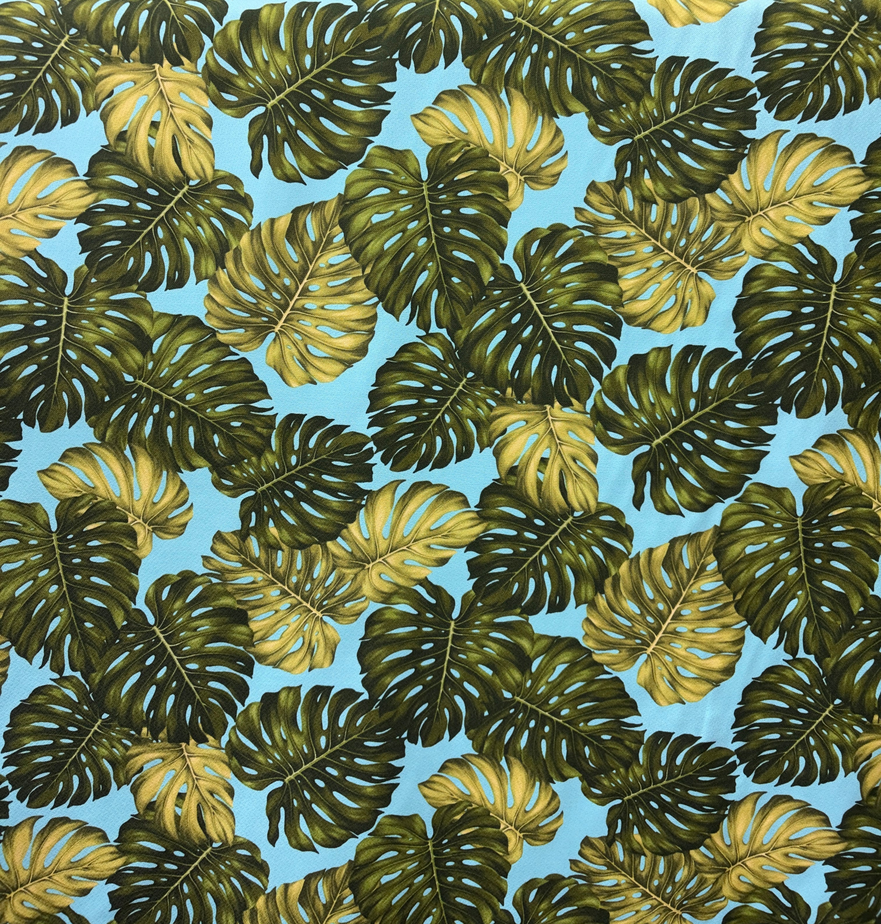 Monstera Leaf Upholstery Fabric | Islands Fabric