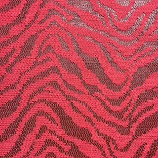 Zebra Mechanical Elegant Lace Polyester Fabric | Spandex Place