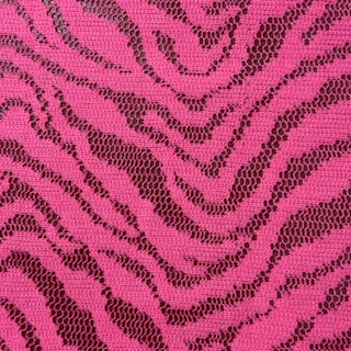 Zebra Mechanical Elegant Lace Polyester Fabric | Spandex Place