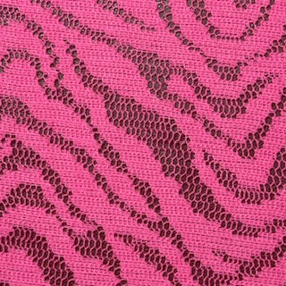 Zebra Mechanical Elegant Lace Polyester Fabric | Spandex Place