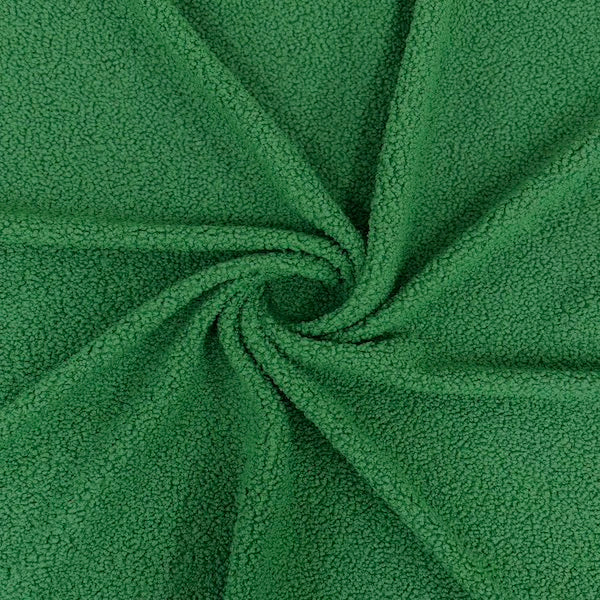Terry Knit Faux Wool Boucle Fabric