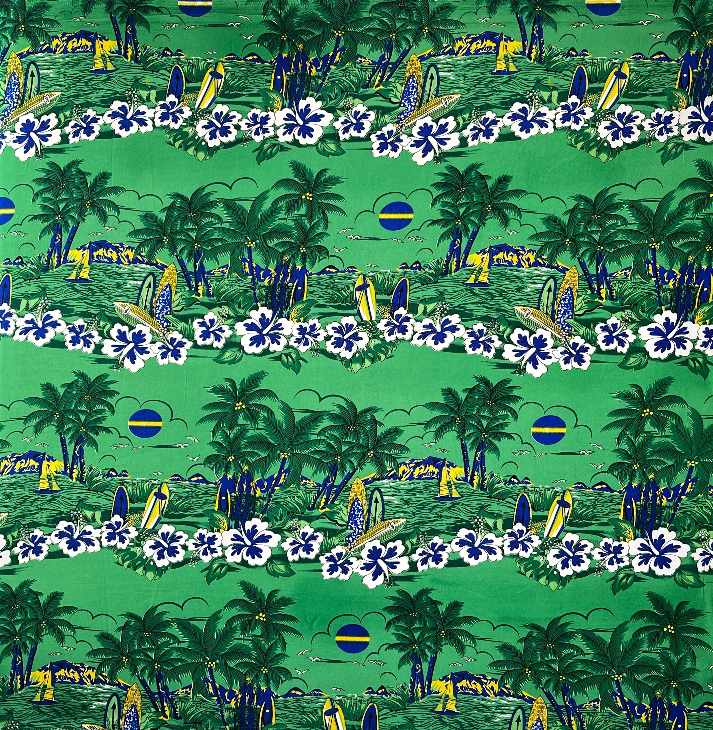 Island Sunset Peachskin Fabric | Islands Fabric