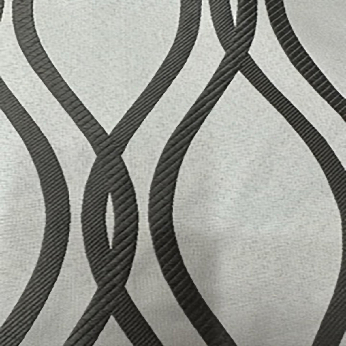 Interlocking Wave Damask Brocade Polyester Fabric | Spandex Palace