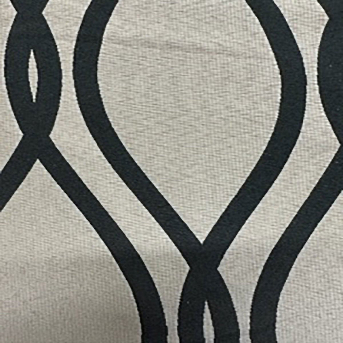 Interlocking Wave Damask Brocade Polyester Fabric | Spandex Palace
