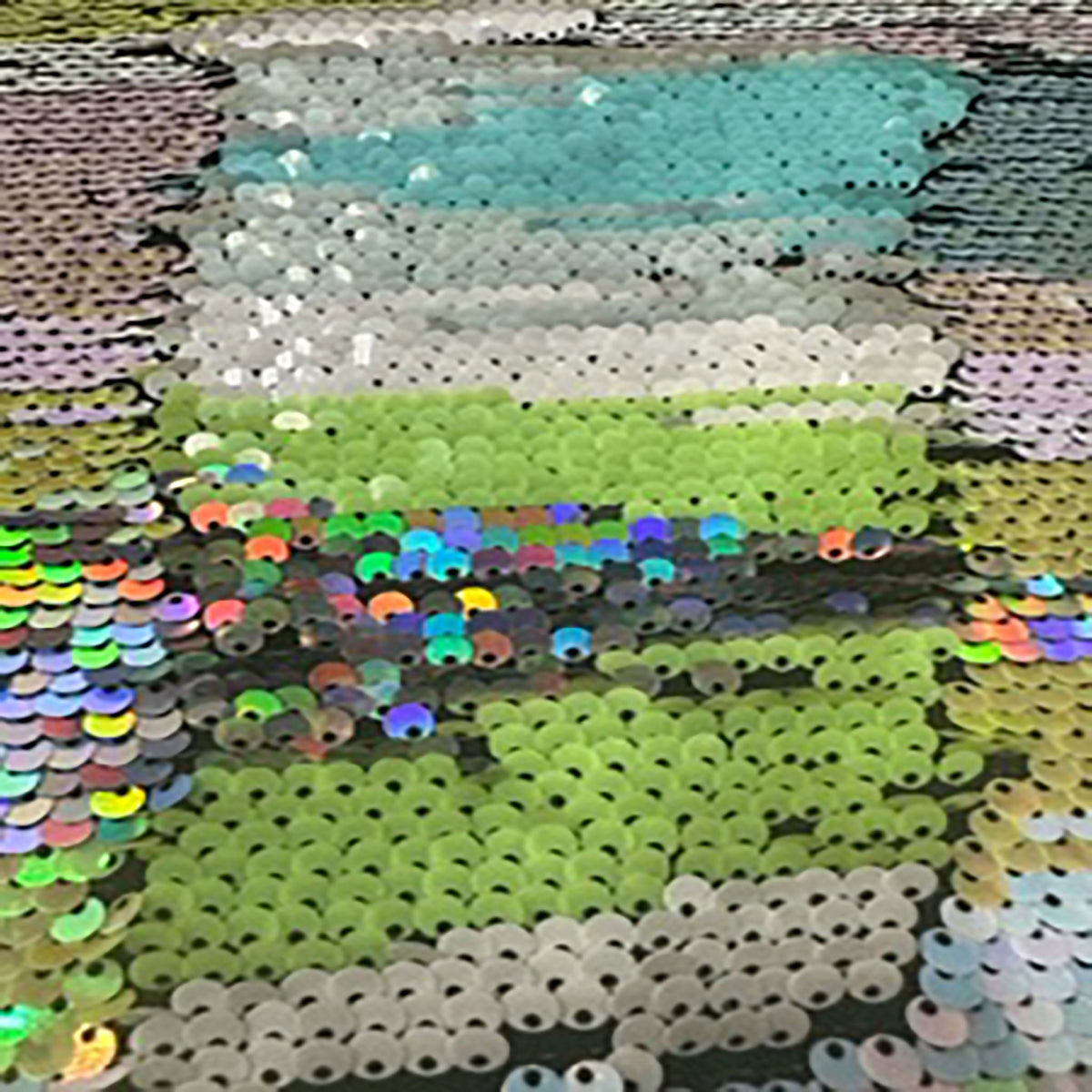 Radiant Reversible Sequins Polyester Flex Fabric | Spandex Palace