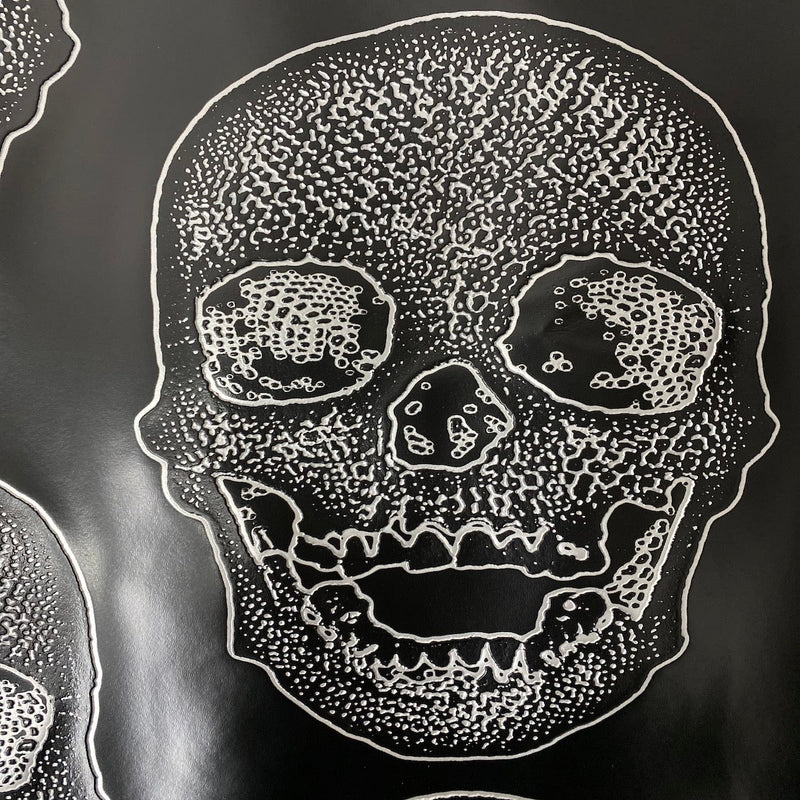 Skeleton Skull Vinyl Fabric