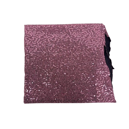 Metallic Lurex Embroidered Stretch Sequins Fabric