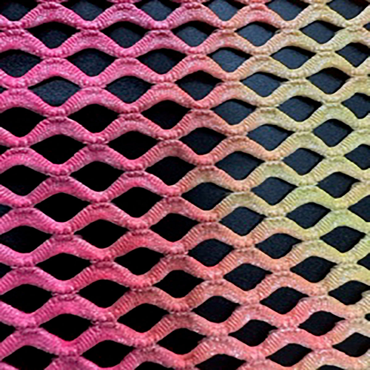 Tie-Dye Foil Fishnet Stretch Polyester Spandex Fabric | Spandex Palace