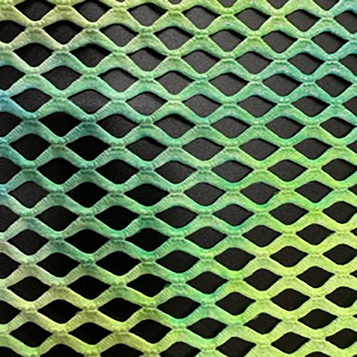 Tie-Dye Foil Fishnet Stretch Polyester Spandex Fabric | Spandex Palace