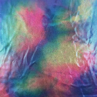 Radiant Tie-Dye Foil 4-Way Stretch Nylon Fabric | Spandex Palace