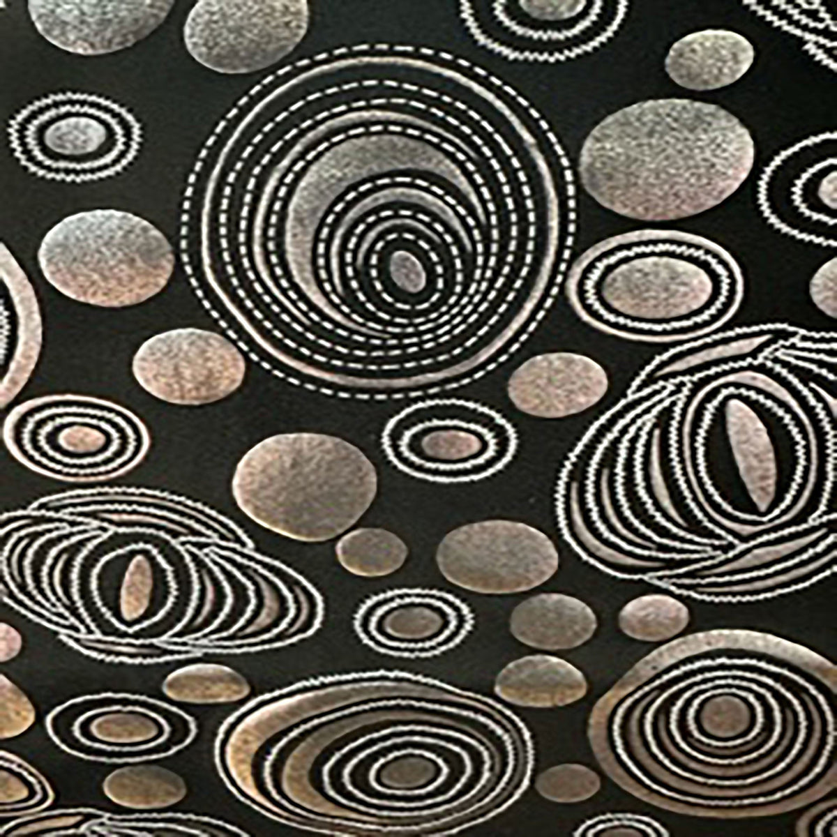 Whimsical Shimmer Galaxy 4-Way Stretch Nylon  Fabric | Spandex Palace