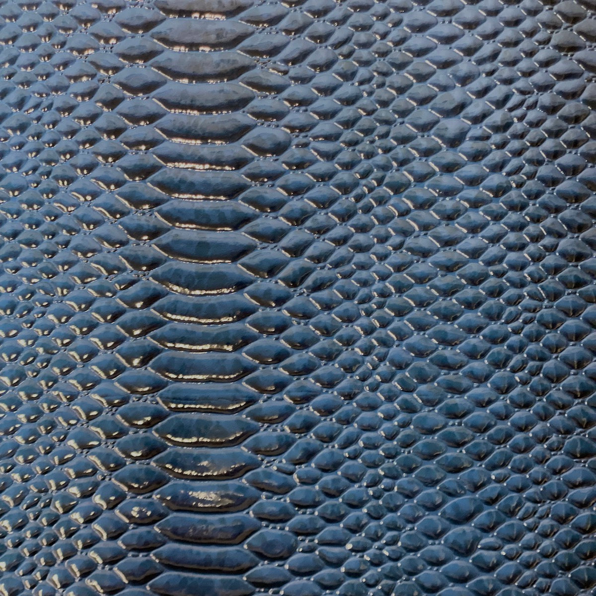 Culebra Patent 3D Embossed Snake Skin Vinyl Fabric