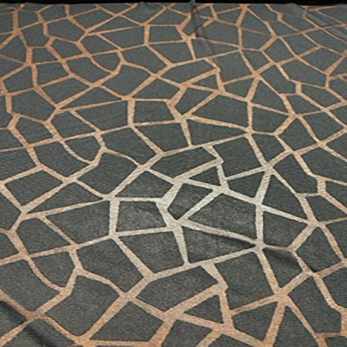Mesh Giraffe Burnout Print Polyester Fabric | Spandex Palace