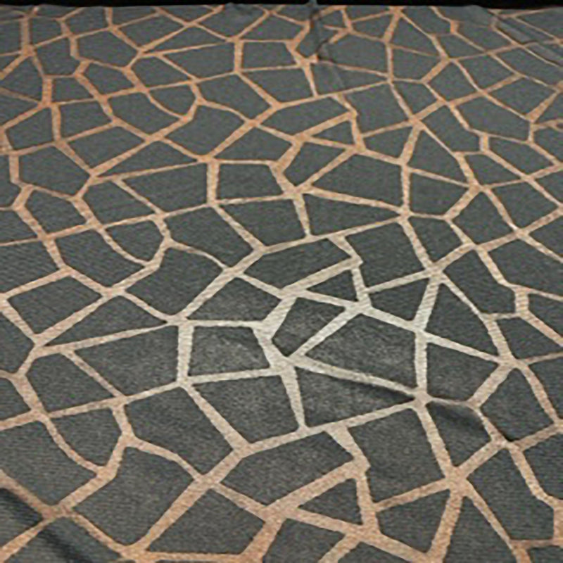 Mesh Giraffe Burnout Print Polyester Fabric | Spandex Palace