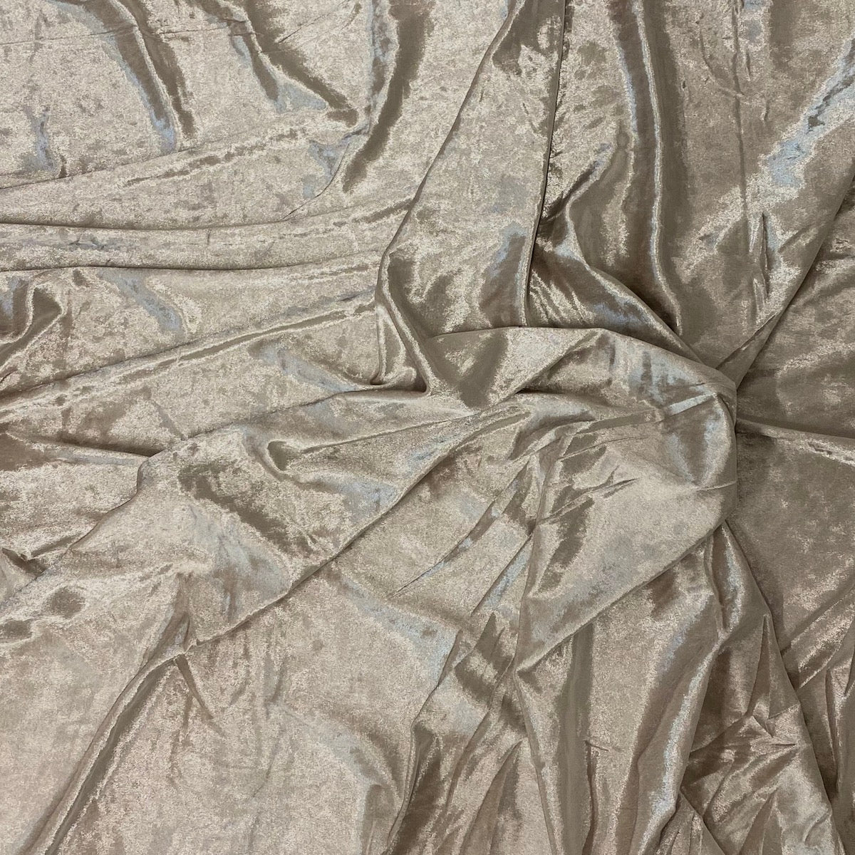 Crushed Stretch Velvet Fabric