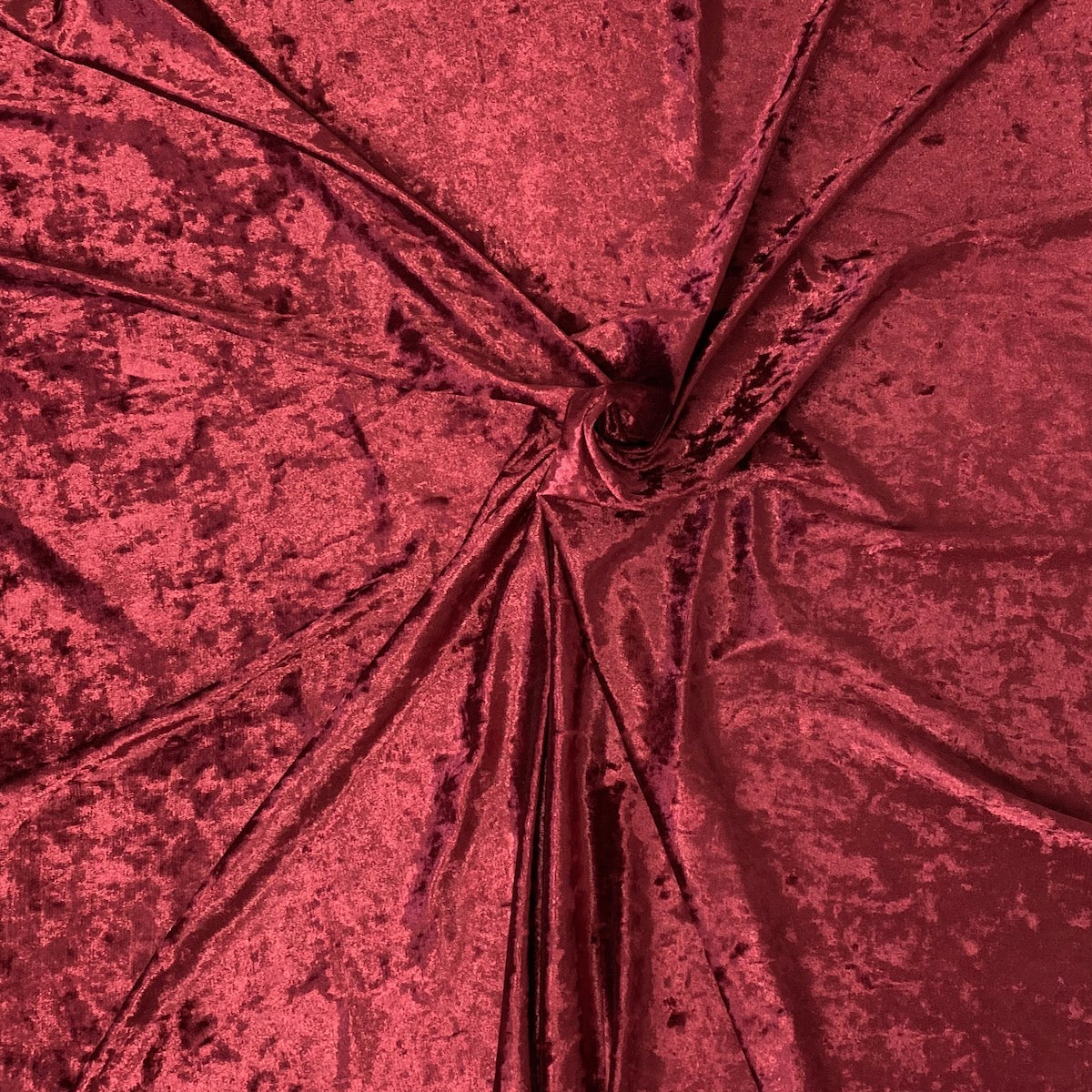 Crushed Stretch Velvet Fabric