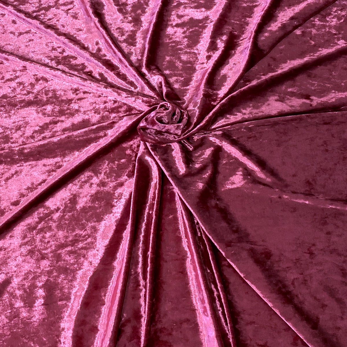 Crushed Stretch Velvet Fabric