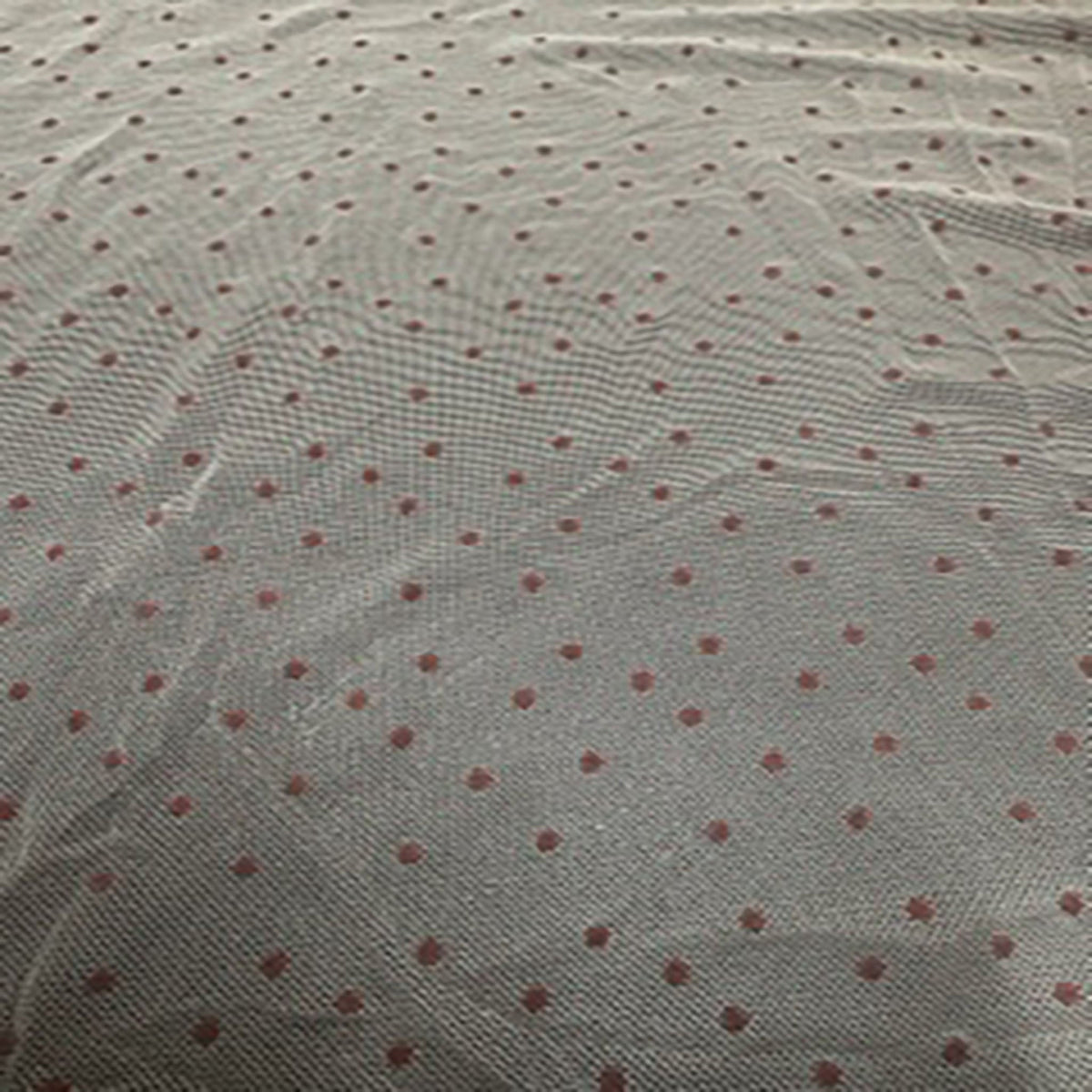 Flocked Dots Random Stretch Mesh Poly Spandex Fabric | Spandex Palace