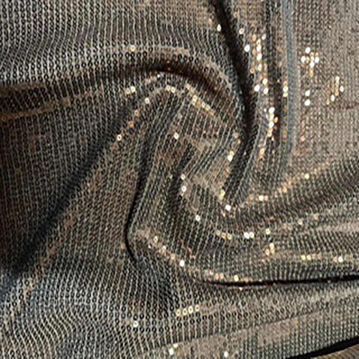 Sequin Linear Sparkle Mechanical Stretch Fabric | Spandex Palace