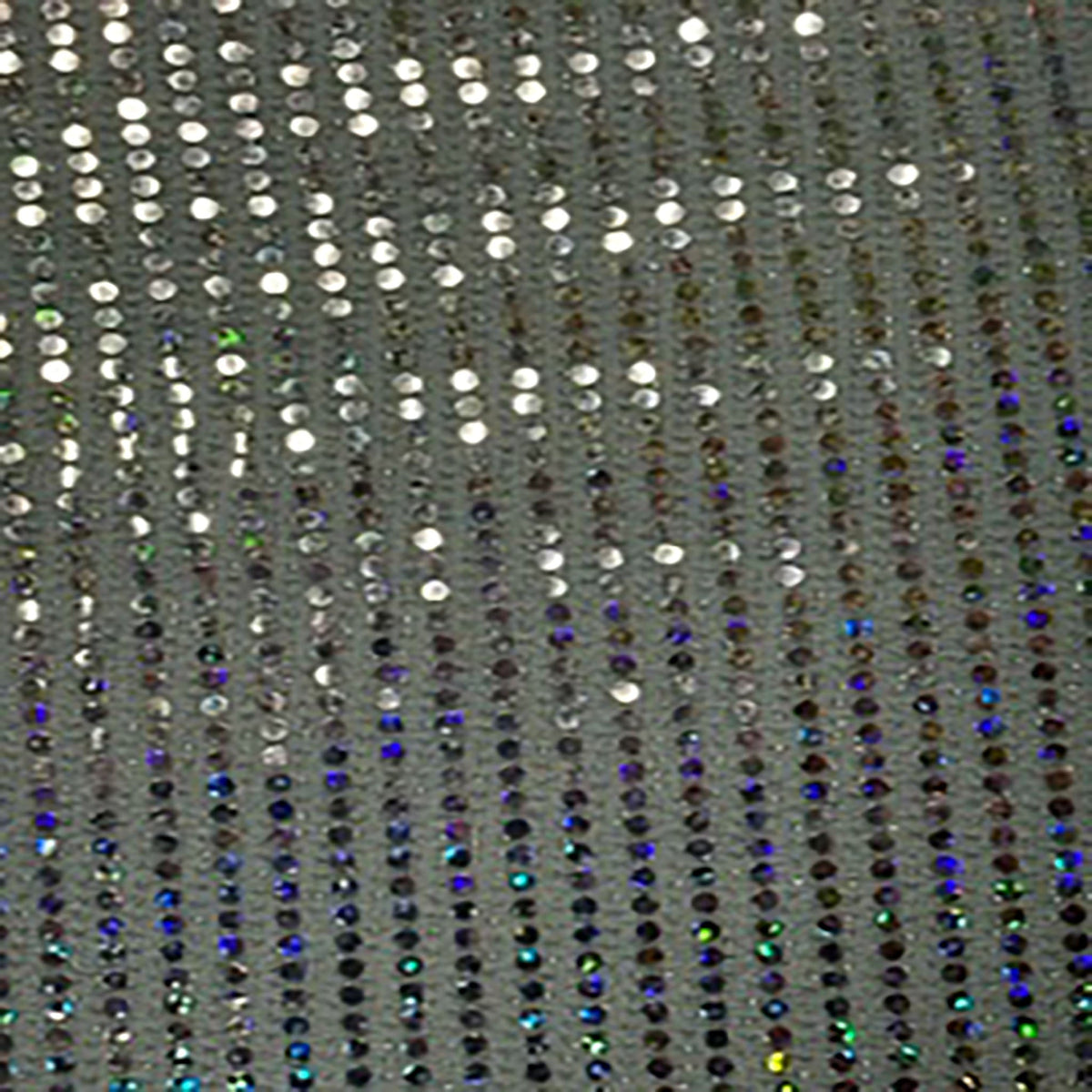Sequins Radiant Linear Poly 4-Way Stretch Fabric | Spandex Palace