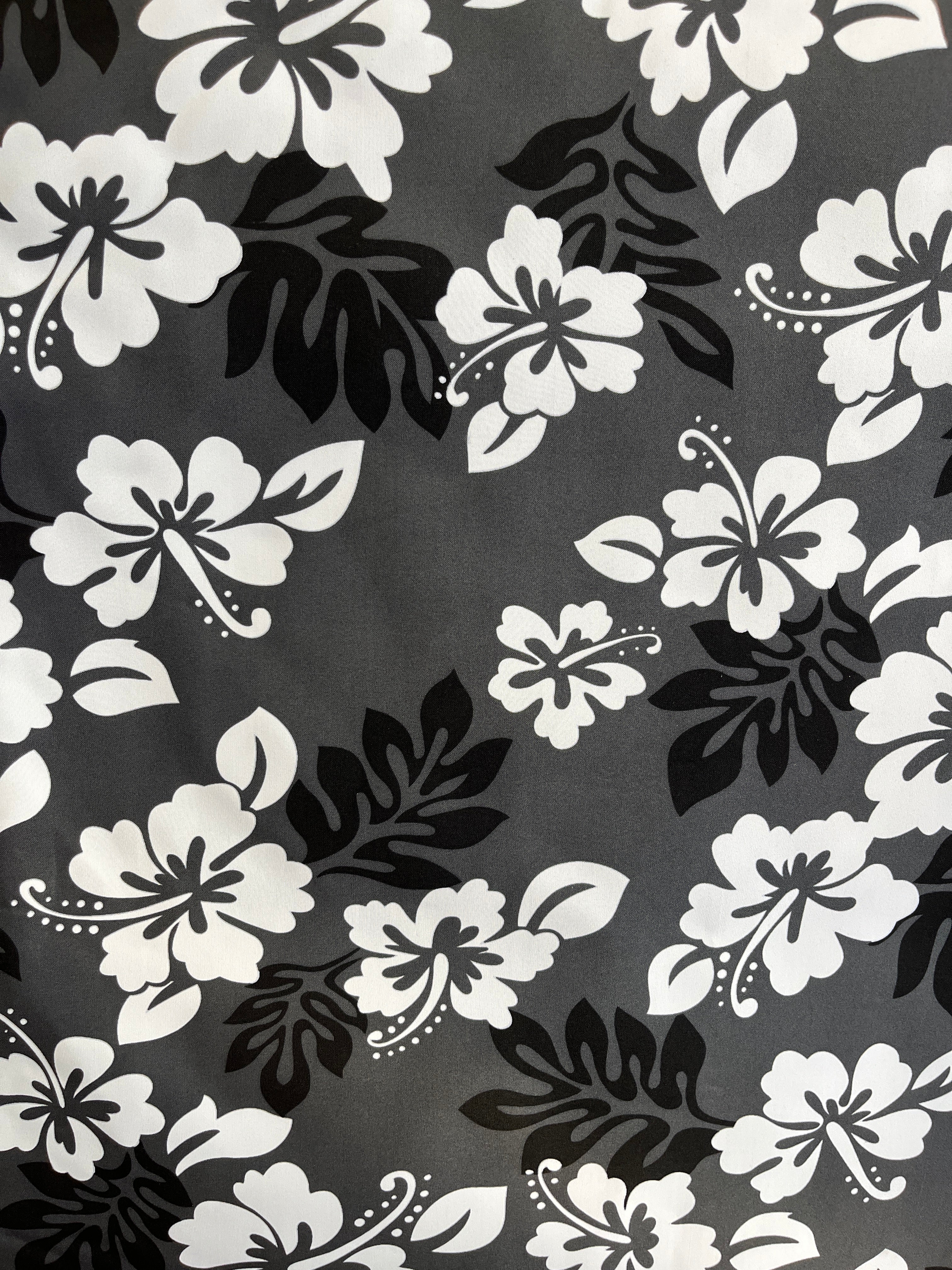 South Pacific Islander Flowers Polyester Fabric  | Islands Fabric