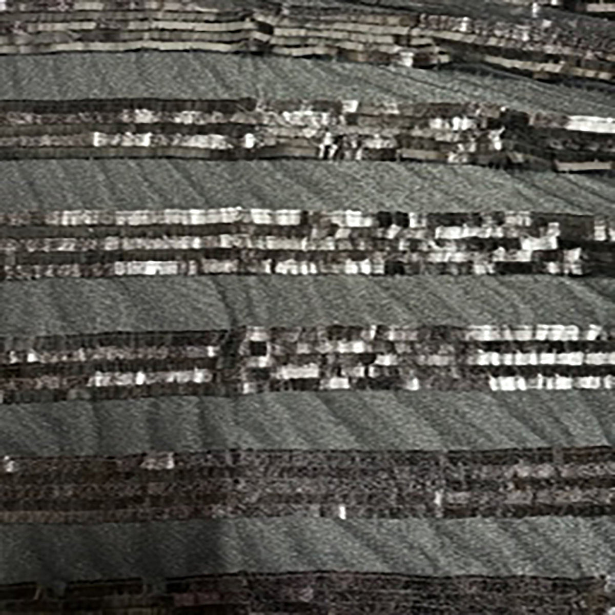 Mesh Piano Stripe Shiny Sequin Polyester Fabric| Spandex Palace