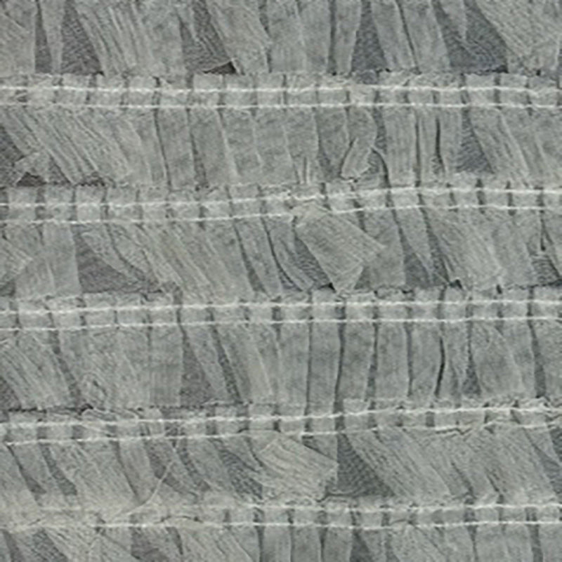 Mesh Raffle Embroidered Polyester Fabric | Spandex Palace