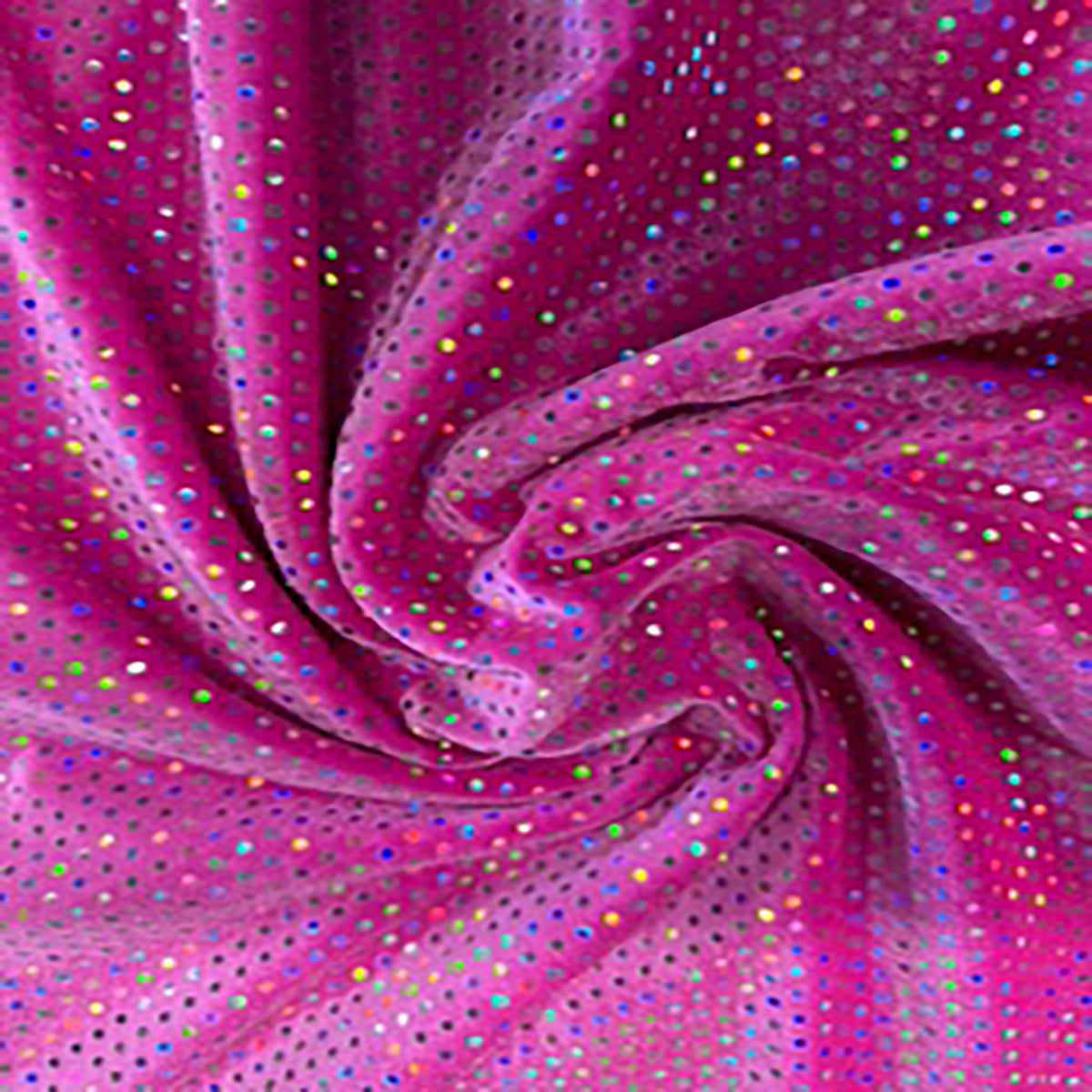 Velvet Hologram Sequin Poly Spandex Stretch Fabric | Spandex Palace